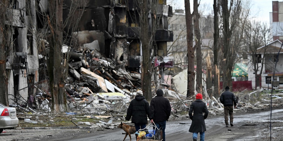 Ukrainki pod rosyjską okupacją przeżywają horror. 