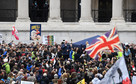 Protest przeciw zaostrzeniu restrykcji na ulicach Londynu