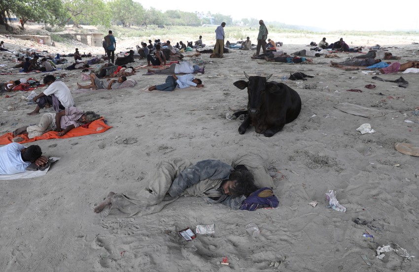 Talas vrućine u Indiji - Nju Delhi