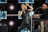 Jon Bon Jovi podczas koncertu w Trójmieście