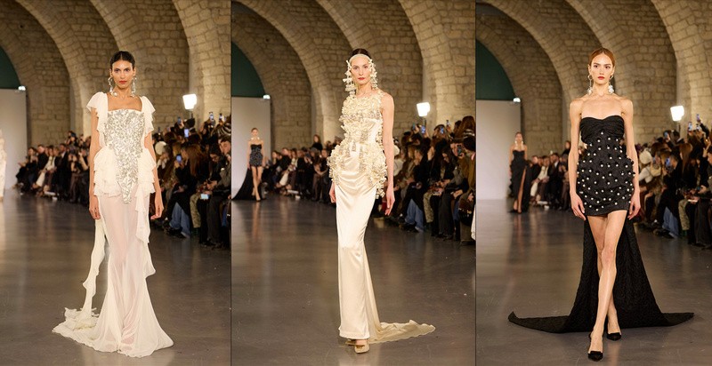 Juana Martín na parížskom týždni módy.