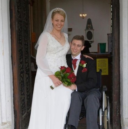 Svadobná fotka Martina zo sociálnej siete Instagram (@martinpistorius).