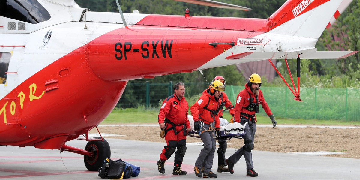 Tragedia w Tatrach. Zginął schodząc z Rysów