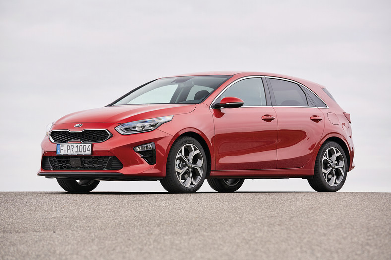 Kia Ceed - gwarancja perforacyjna 12 lat, ocena 3 gwiazdki