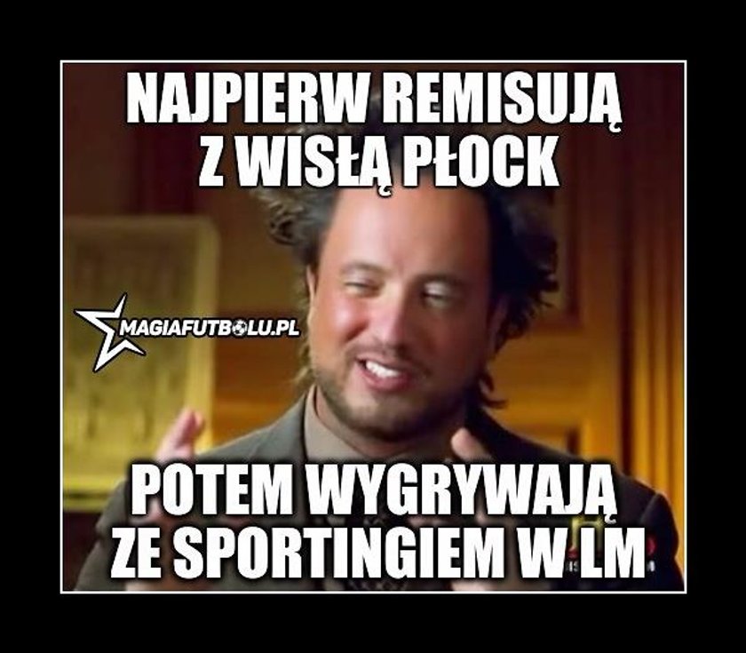 Legia Warszawa w Lidze Europy. Memy po meczu ze Sportingiem