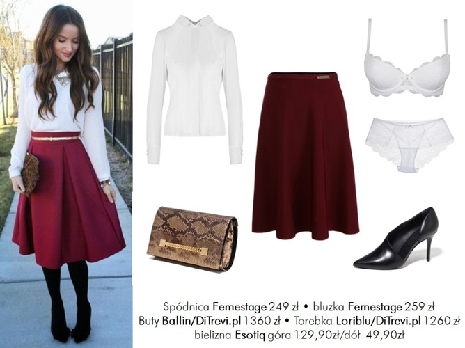 Świąteczna czerwień. STYLIZACJE