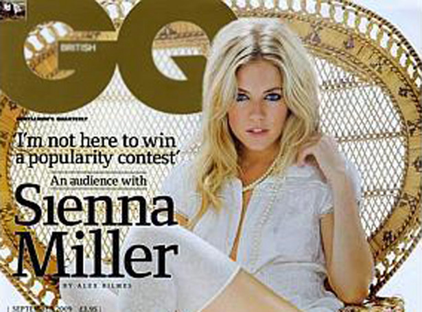 Niewinna Sienna Miller kusi nagością w "GQ"