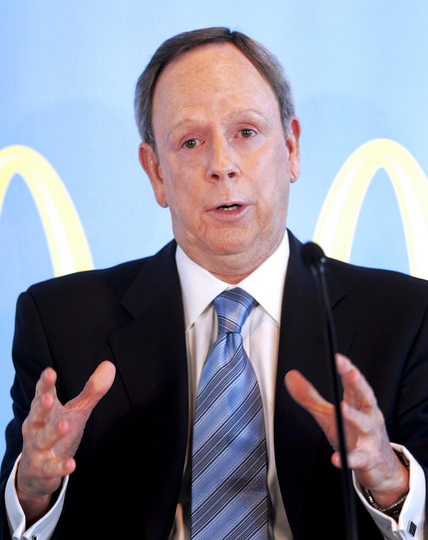 James Skinner, wicedyrektor McDonald's.