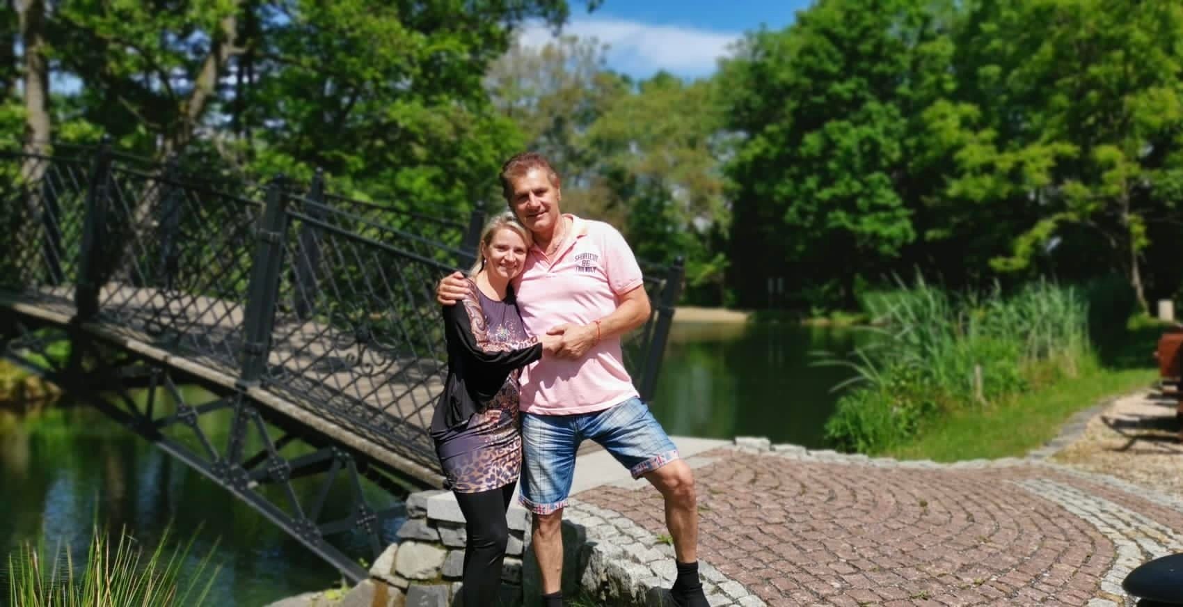 Otto Weiter s partnerkou Petrou Maxin