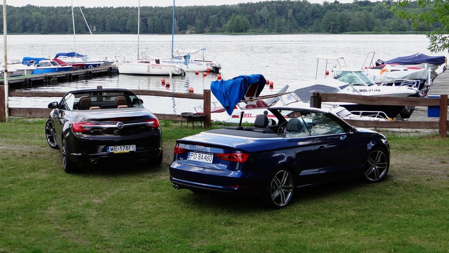 Opel cascada i audi A3 cabriolet