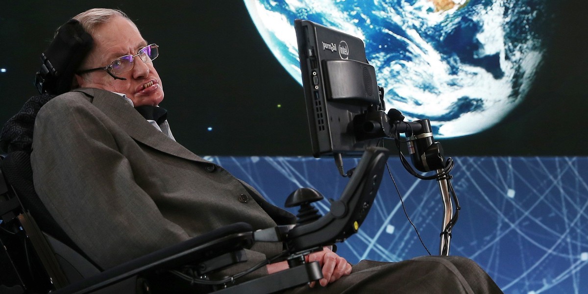 Stephen Hawking.