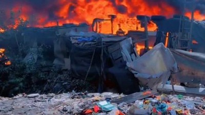 What actually caused Alaba Market fire incident - Police. [Twitter:@BenHundeyin]