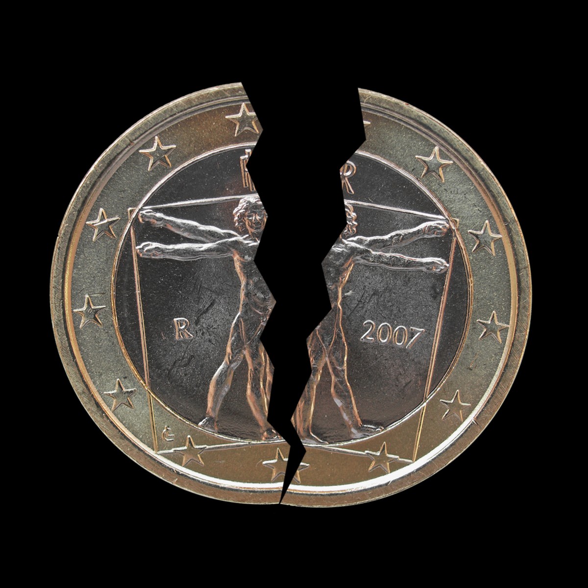 Pęknięte Euro