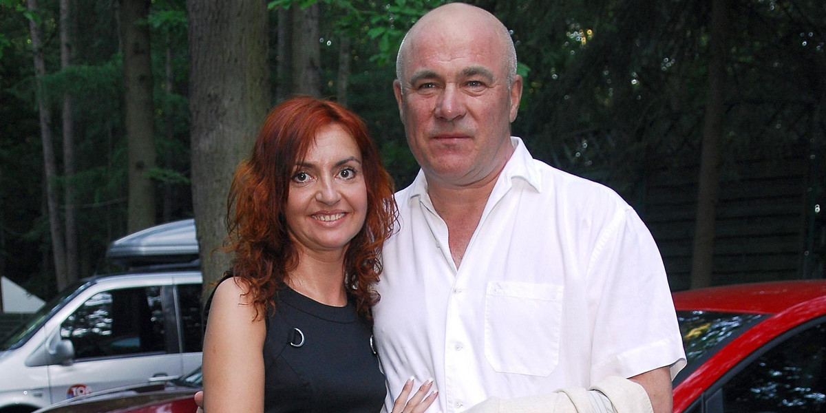 Ryszard Rynkowski z żoną Edytą