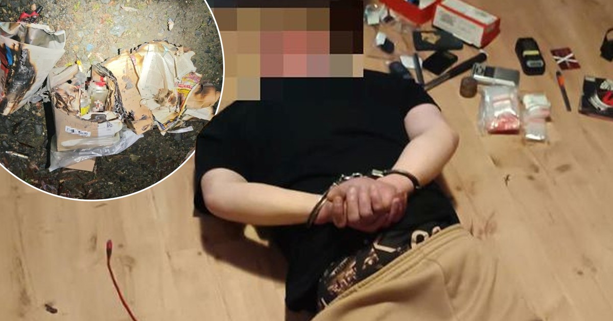 Podrzucił pudełko kilka metrów od domu. Po chwili zrobiło się groźnie