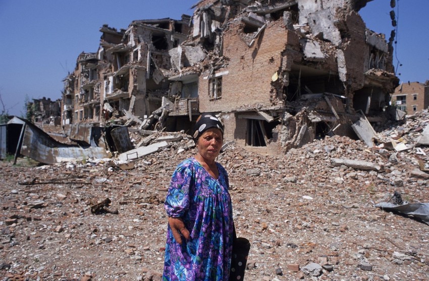 Grozni nakon bombardovanja