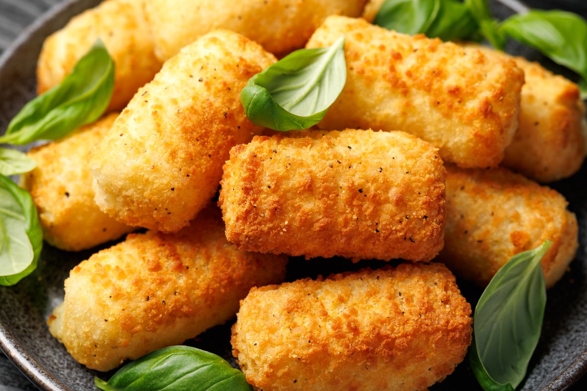 Krokiety ziemniaczane z serem