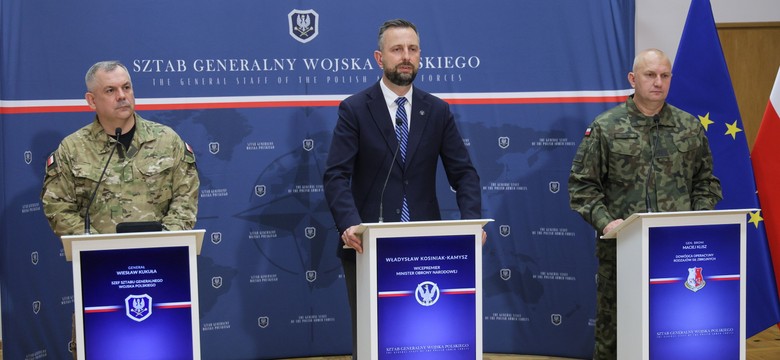 Dwukrotnie naruszono polską przestrzeń powietrzną. Oficjalny komunikat wojska