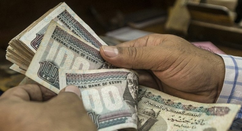 The Egyptian pound, which had been pegged at 8.89 to the dollar, now trades at banks for up to 17 pounds a dollar