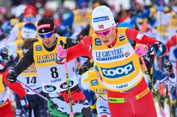 Johannes Hoesflot Klaebo wyrównał rekord Therese Johaug