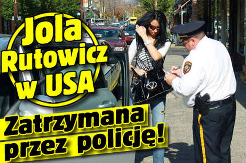 Rutowicz zatrzymana przez policję w USA!