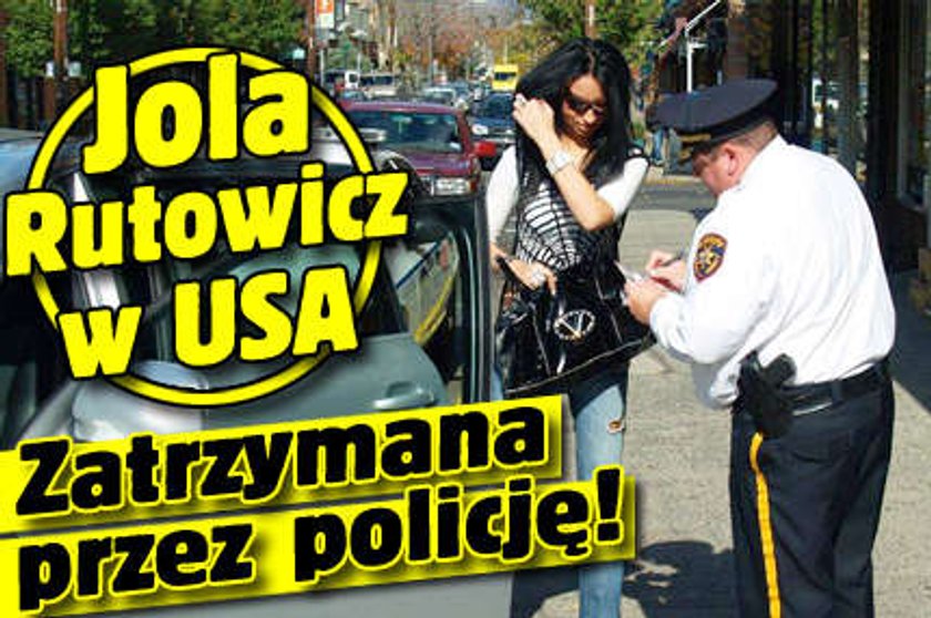 Rutowicz zatrzymana przez policję w USA!