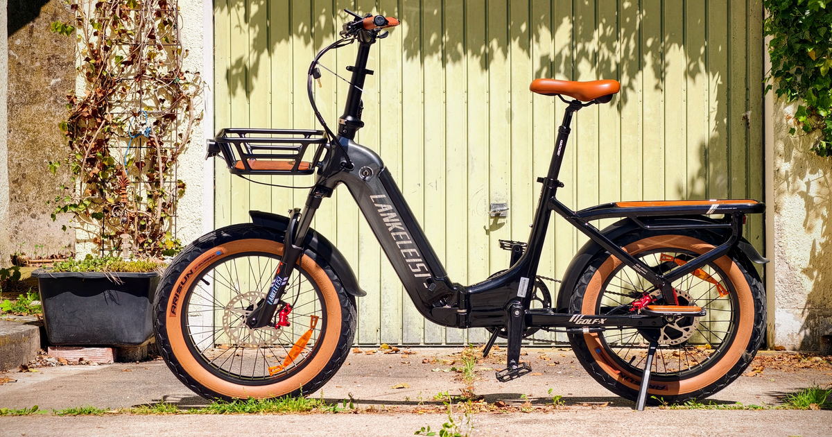 Lankeleisi Golf-X im Test: Klapprad-E-Bike mit tiefem Einstieg & 200 kg Zuladung
