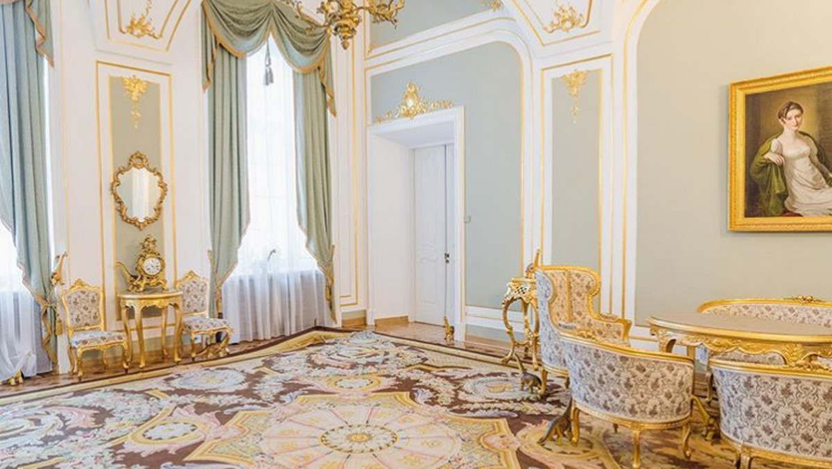 Wnętrza Pałacu Prezydenckiego to prawdziwe luksusy