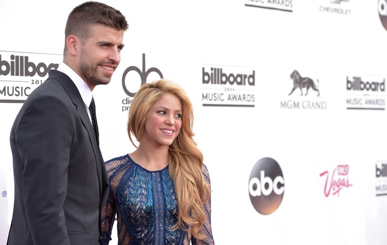 Gerard Pique i Shakira byli gośćmi gali Billboard Awards