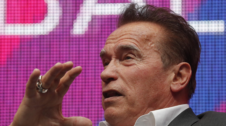 Arnold Schwarzenegger szerint nagyon fontos a védekezés a vírus ellen Fotó: MTI/EPA/Anatolij Malcev