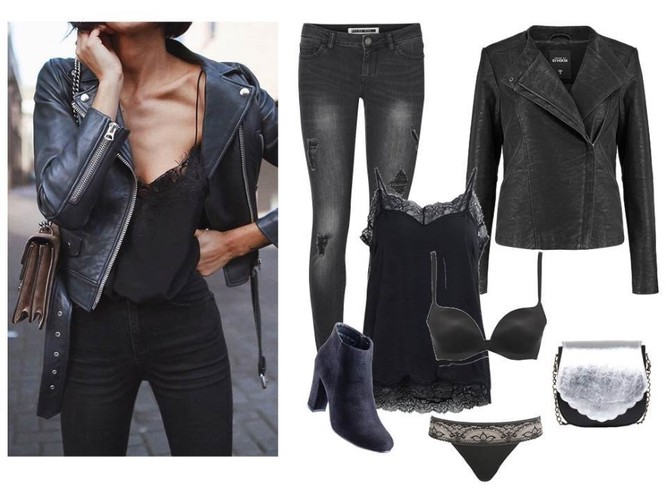 Wiosna w czerni. STYLIZACJE