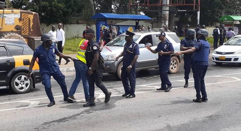 Law students demonstrations