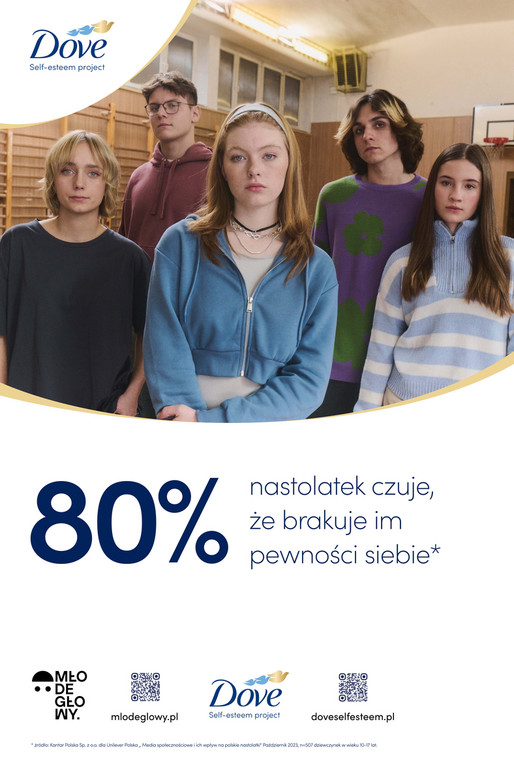 80 proc. nastolatek czuje, że brak im pewności siebie