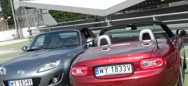 Mazda MX-5 kontra Mazda MX-5 - Radość z jazdy na dwa sposoby!