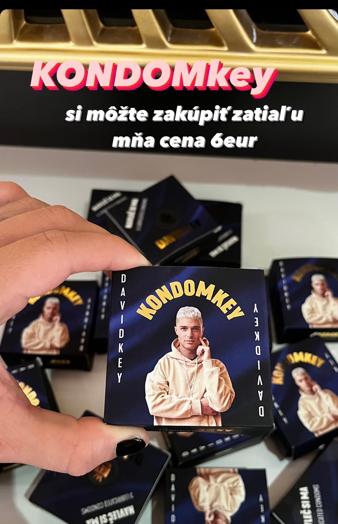 Cena za balíček prezervatívov je 6 eur