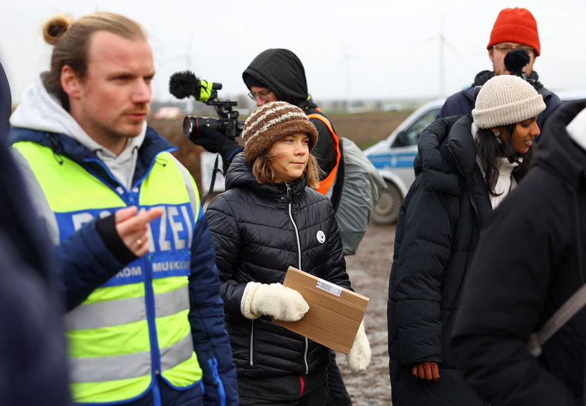 Greta Thunberg złapana przez niemiecką policję! Przyjęła to z uśmiechem na ustach