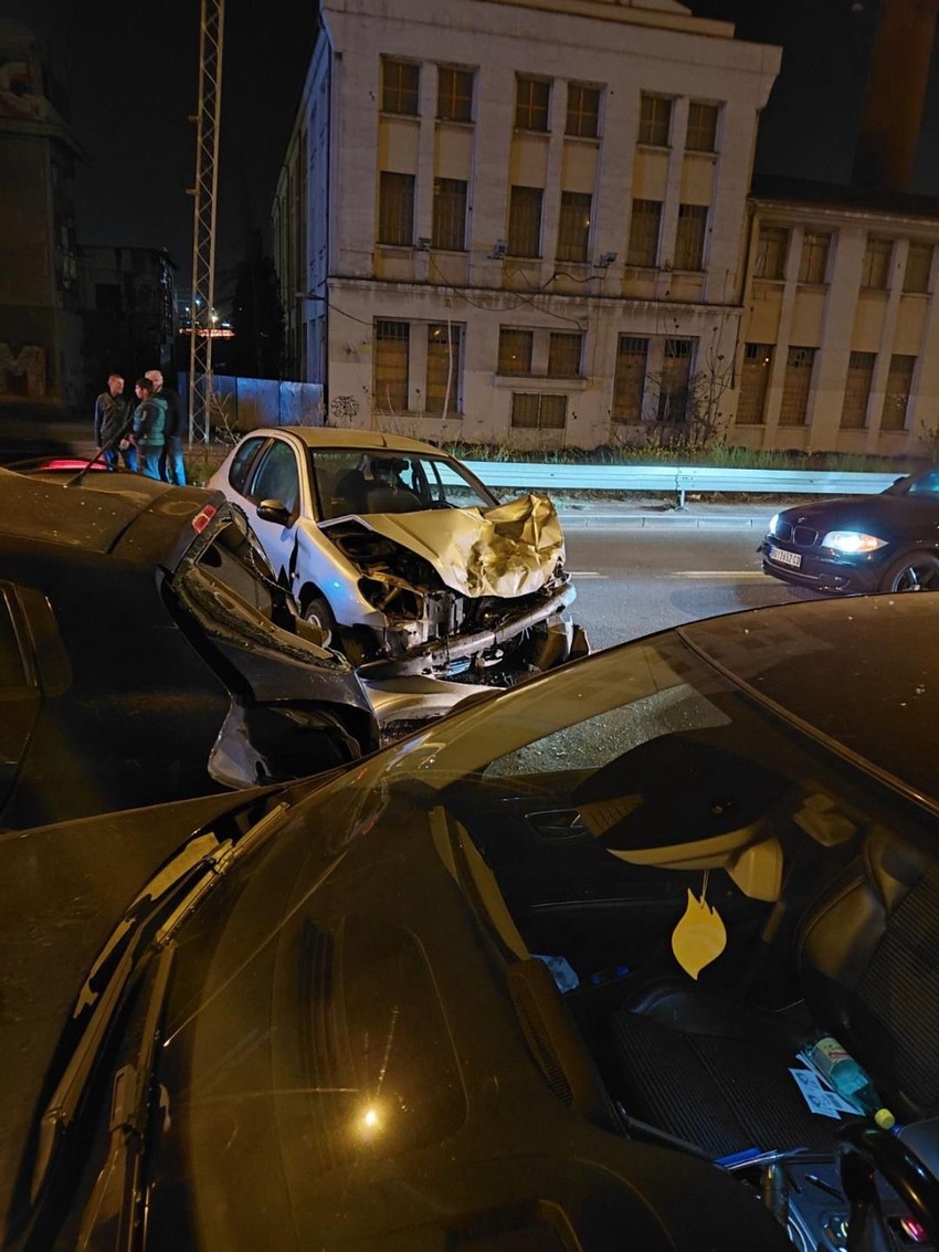 Lančani sudar kod Sajma