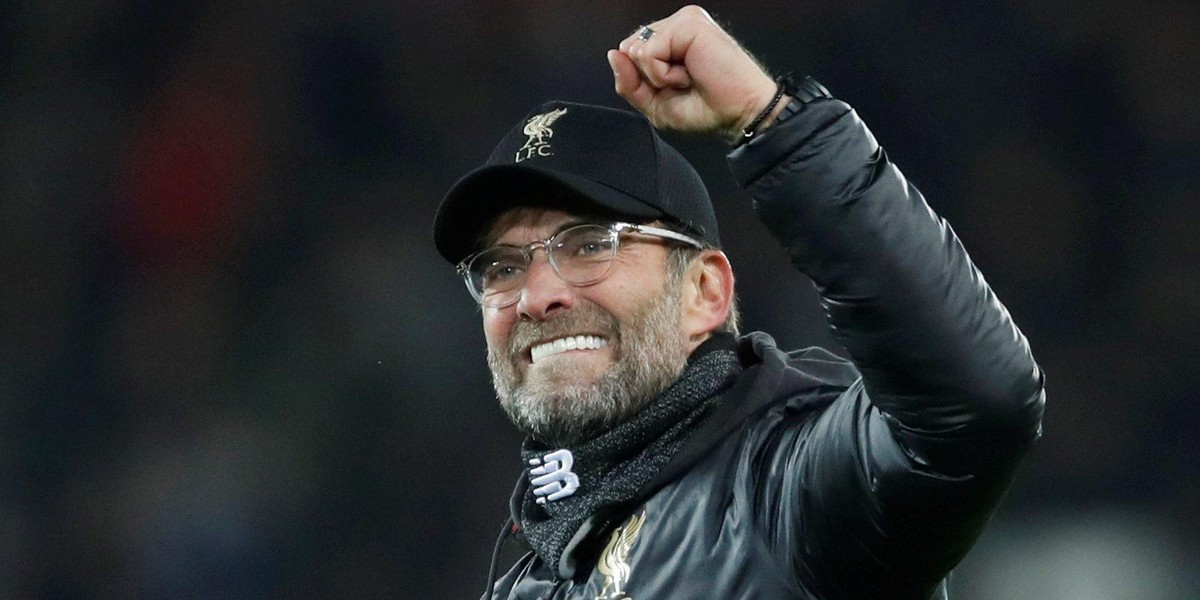 Jurgen Klopp, trener Liverpoolu, mógł triumfować po końcowym gwizdku.