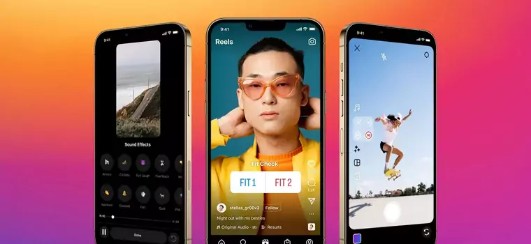 Instagram umożliwia udostępnianie rolek na Facebooku