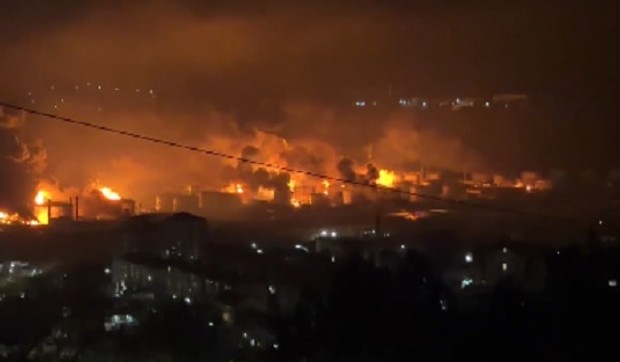 Ukrajinski napad na Tuapse 20. aprila