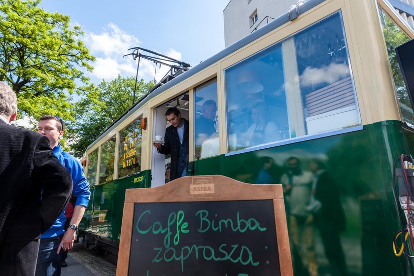 Tramwajowa kawiarenka już otwarta