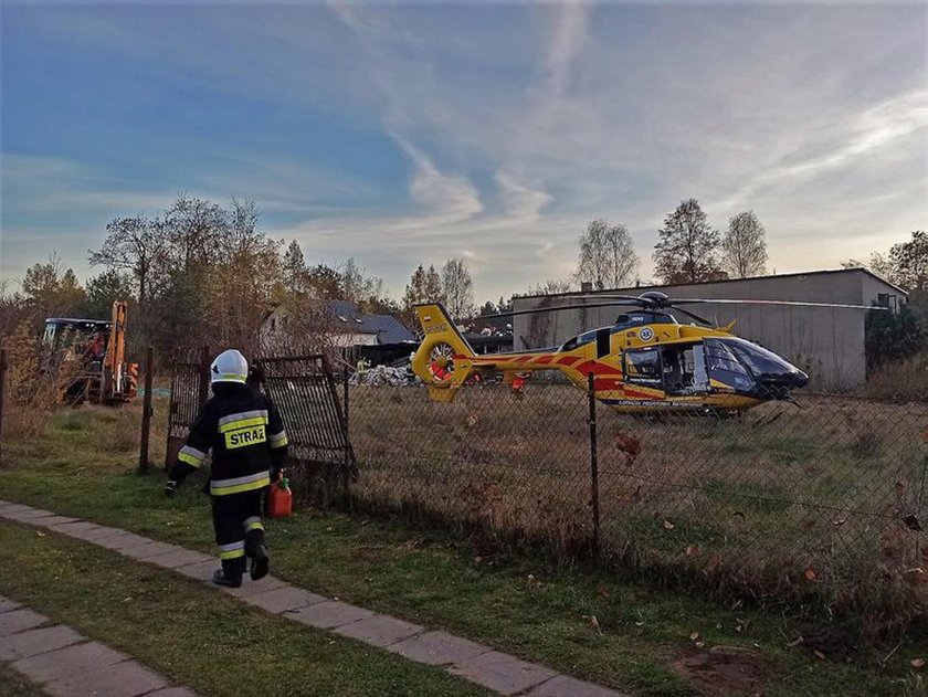 Wybuch gazu w Łódzkiem. Po gruzami są dwie osoby