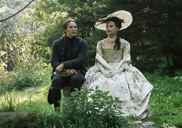 Najważniejsze role Alicii Vikander: 'Kochanek królowej'