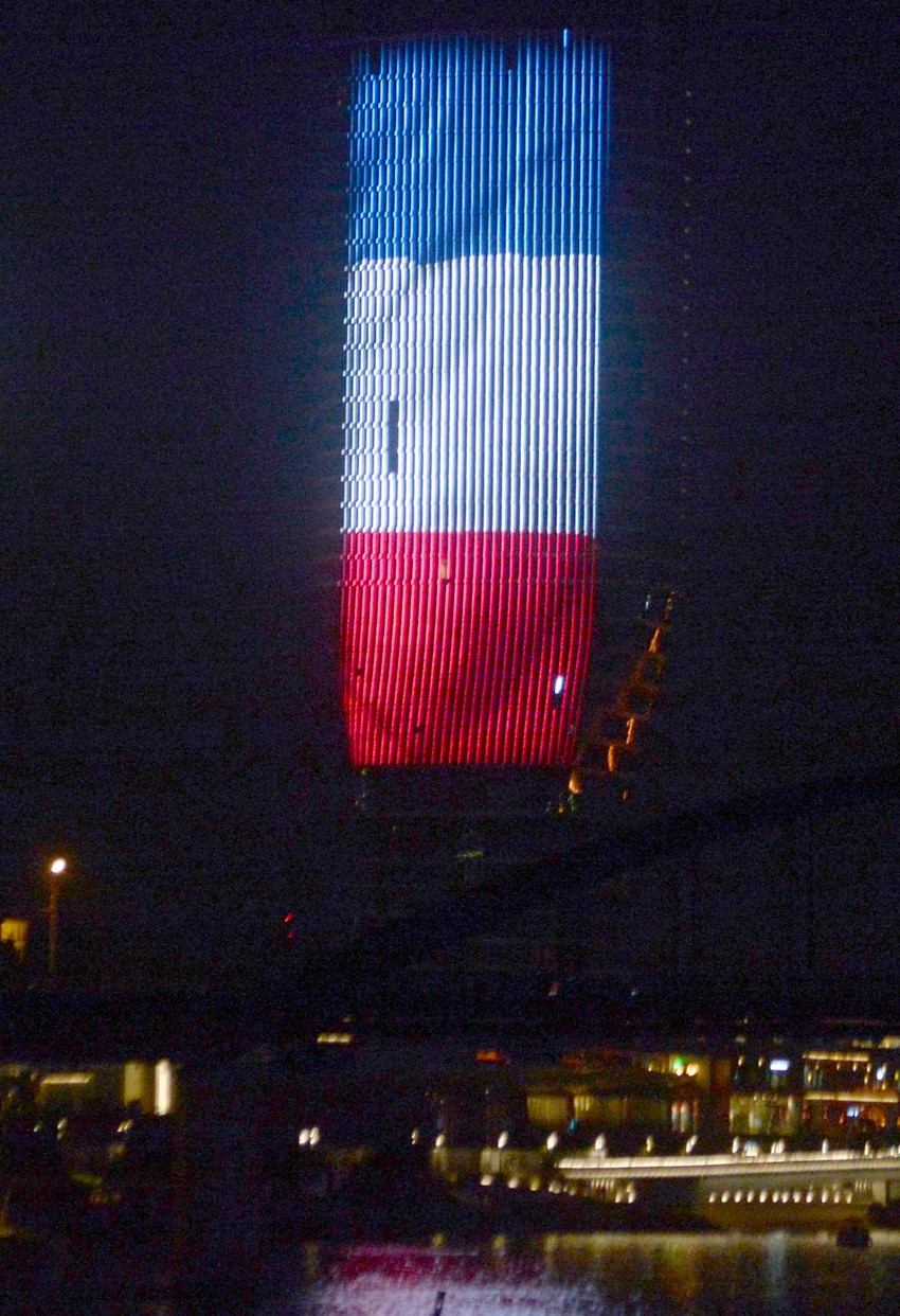 Kula Beograd u bojama Francuske