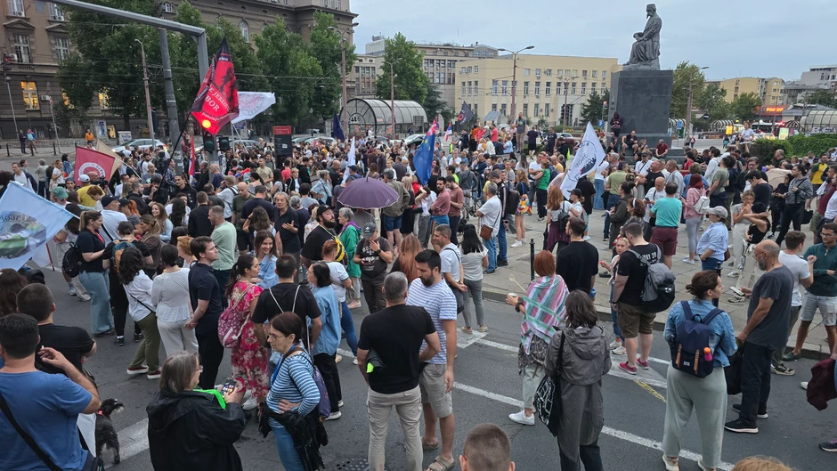 Protest u Beogradu