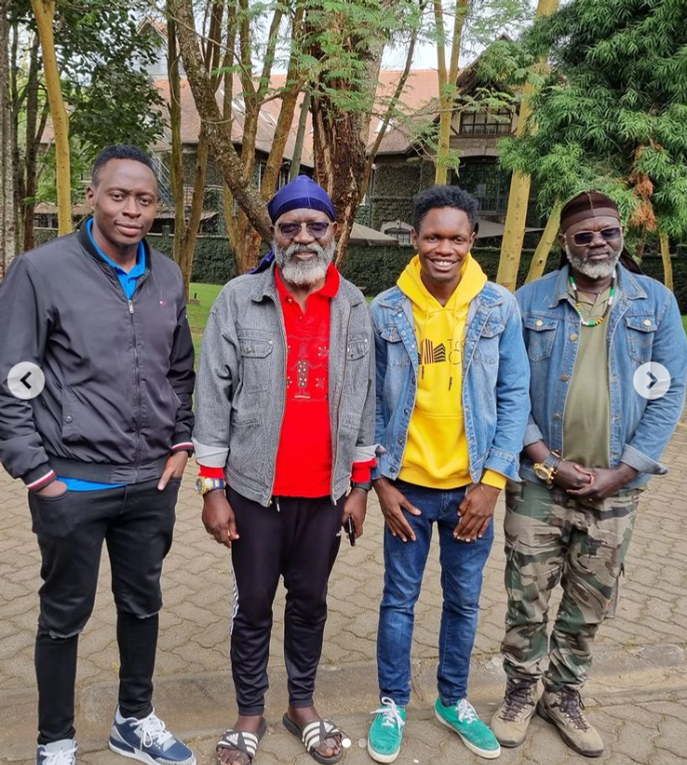 George Wajackoya and fans