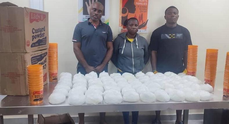 NDLEA intercepts UK-bound N.5bn worth meth in Lagos. [NAN]