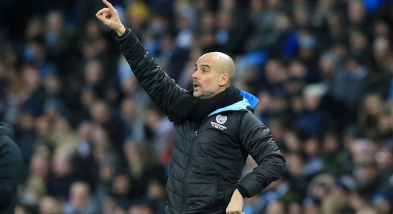 Manchester City manager Pep Guardiola took a swipe at Barcelona over his club's European ban