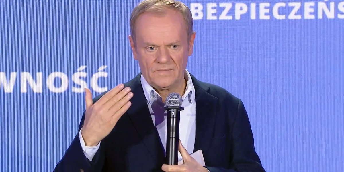 Tusk ostrzegał młodych ludzi przed PiS i Konfederacją.