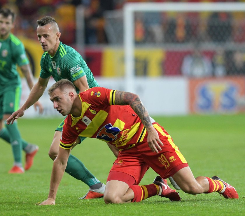 01.10.2018 JAGIELLONIA BIALYSTOK - SLASK WROCLAW EKSTRAKLASA PILKA NOZNA